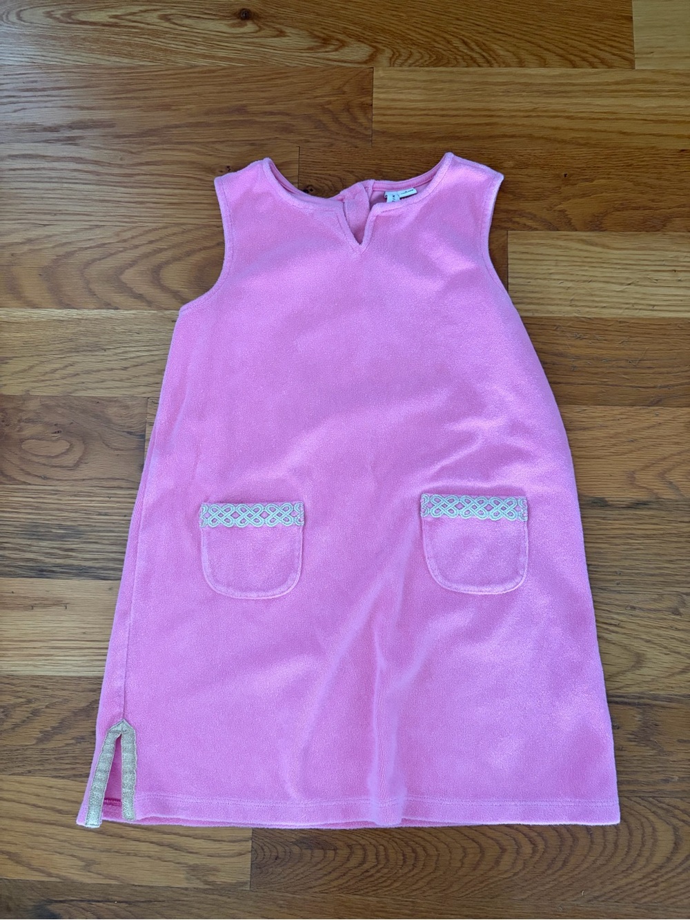Janie and Jack Pink Girls Swim Coverup Dress